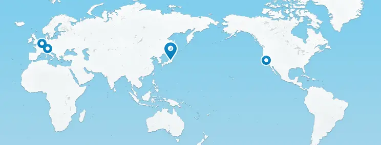 Global Network map